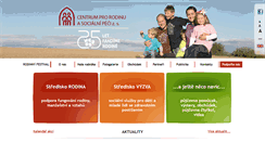 Desktop Screenshot of old.prorodiny.cz